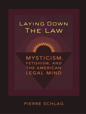 cover image of Laying Down the Law